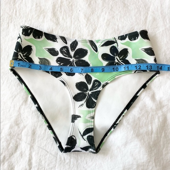 Akela Surf Marylin Neoprene Bikini Bottoms In Mint - Picture 4 of 9